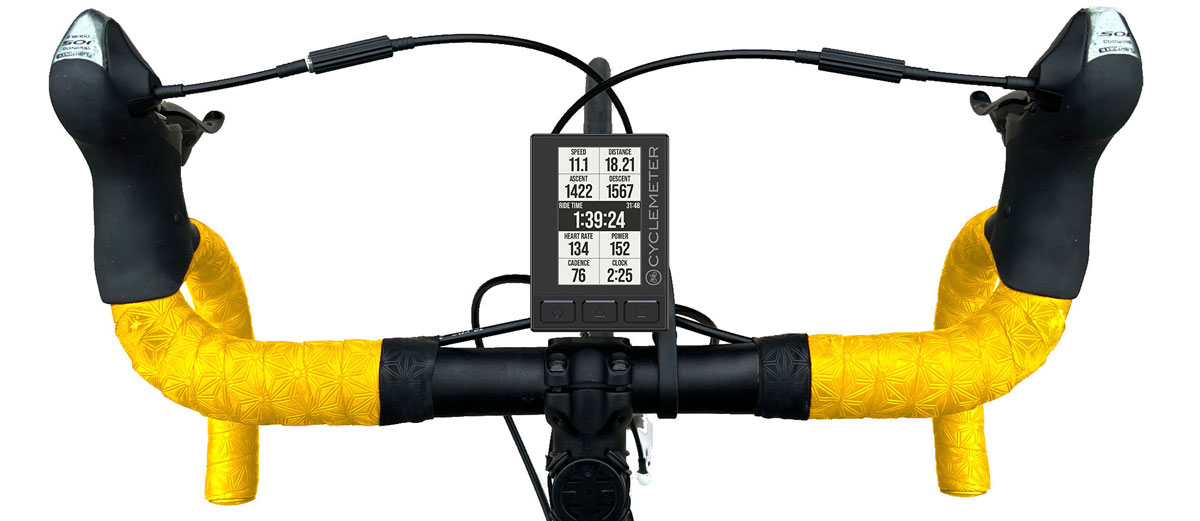 Cyclemeter cadence store